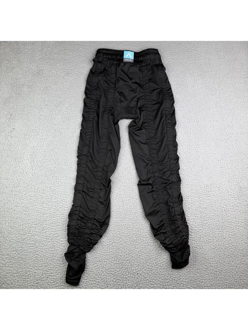 Agogie Wearable Resistance +20 Ruched Black Pants Women's Medium Strectch Sculpt - Picture 11 of 11